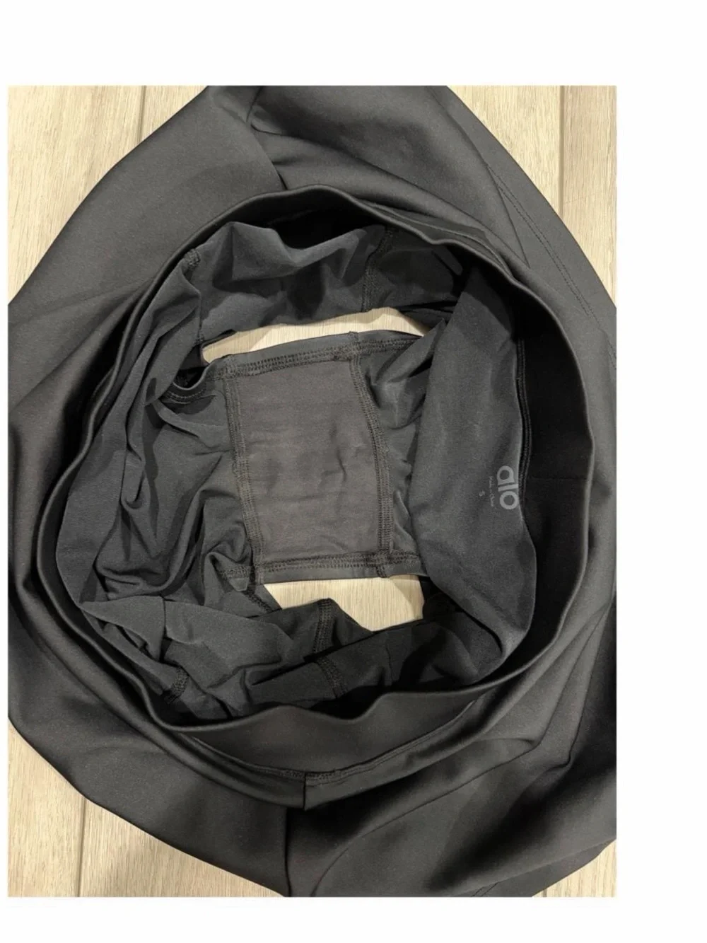 ALO Yoga Women’s Tennis Mini Skirt with Built-in Short in Black — Size S - Picture 5 of 7